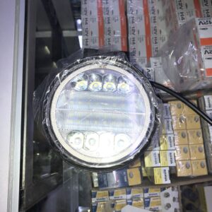 FARO DE LED REDONDO PESADO COLOR BLANCO CON ARO DE LUZ COLOR ROJO MARCA XTREME 45W 12-24V MARCA REY