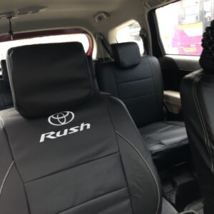  FORRO DE ASIENTO ENTALLADO PARA TOYOTA RUSH COLOR NEGRO