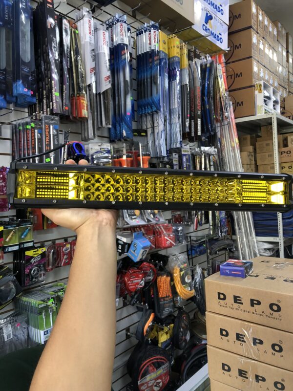 BARRA DE LED COLOR AMARILLO 12-24V NEBLINERO DE 50CM