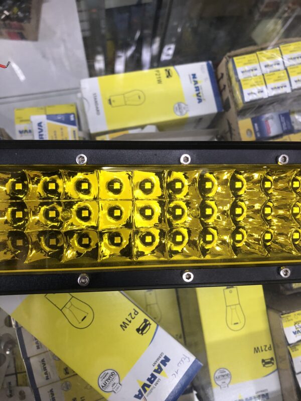 BARRA DE LED COLOR AMARILLO 12-24V NEBLINERO DE 50CM