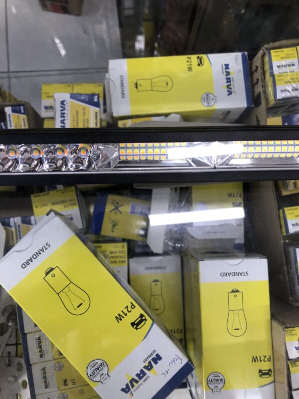 BARRA DE LED 12-24V DELGADO 2 COLORES BLANCO Y AMARILLO CON 3 FUNCIONES 52CM