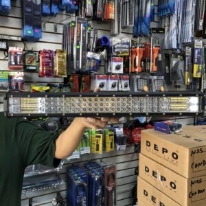 BARRA DE LED 12-24V 2 COLORES BLANCO Y ÁMBAR CON 3 FUNCIONES 50CM