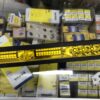 BARRA DE LED MULTIVOLTAGE DELGADA COLOR AMARILLO 52CM