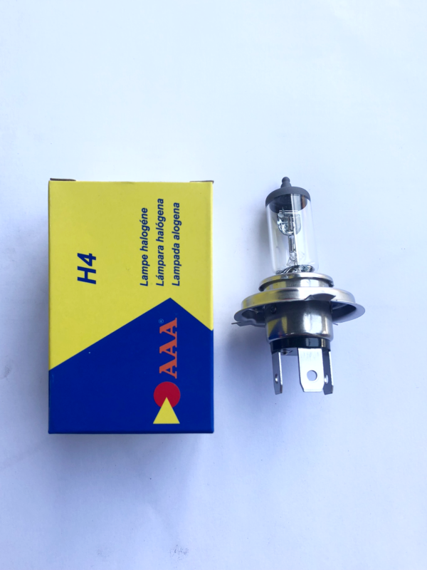 FOCO HALÓGENO H4 MARCA AAA 12V 100/90W