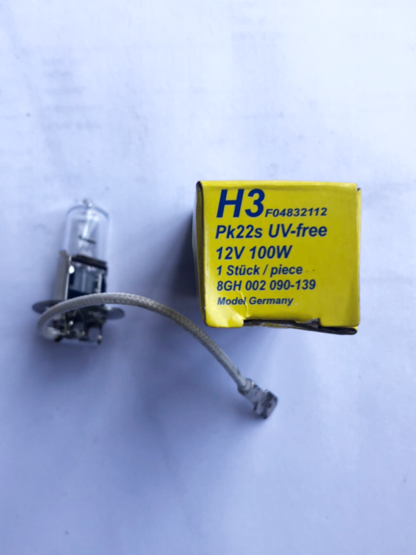 FOCO HALÓGENO H3 MARCA AAA 12V 100W