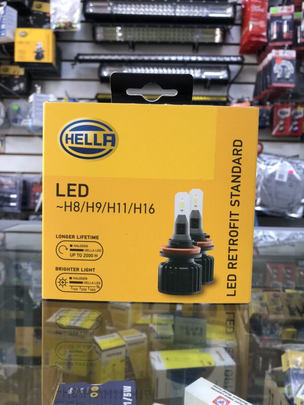 FOCO DE LED 12-24 VOLTIOS 18W RETROFIT STANDARD TECNOLOGÍA ALEMANA MARCA HELLA 2000 HORAS