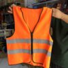 CHALECO REFLECTIVO DE SEGURIDAD VIAL O MINERA EN DISEÑO VARIADO COLOR NARANJA O NARANJA CON AZUL
