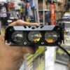PAR DE FARO DE 3 LUPAS LED DUAL AMARILLO-BLANCO NEBLINERO MULTIVOLTAJE 12-24V RESISTENTE A IMPACTO, CORROSIÓN, AGUA Y LODO 95W SIN VENTILADOR