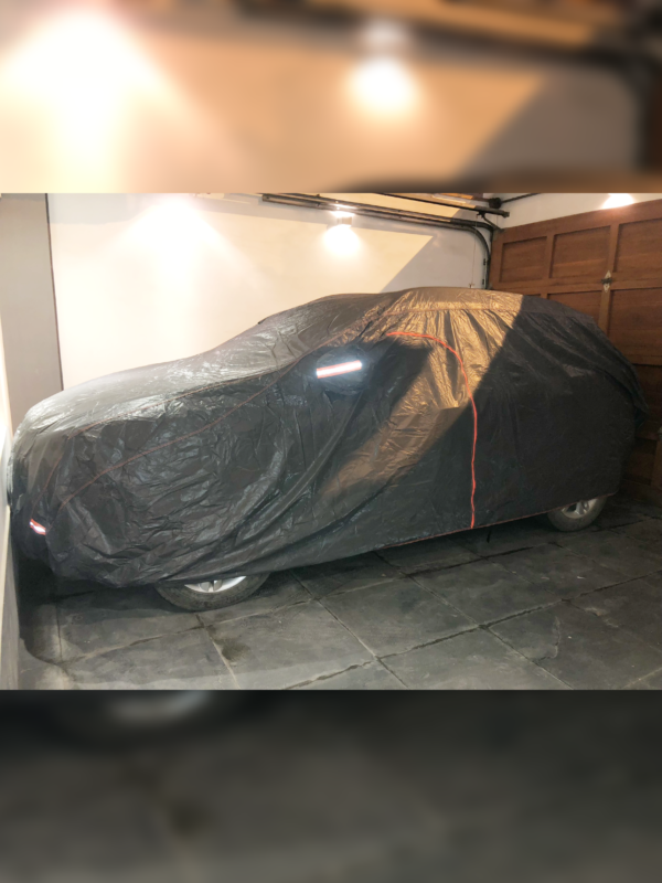 COBERTOR DE CAMIONETA HYUNDAI TUCSON DE LINO IMPERMEABLE Y ALGODÓN AFELPADO POR DENTRO