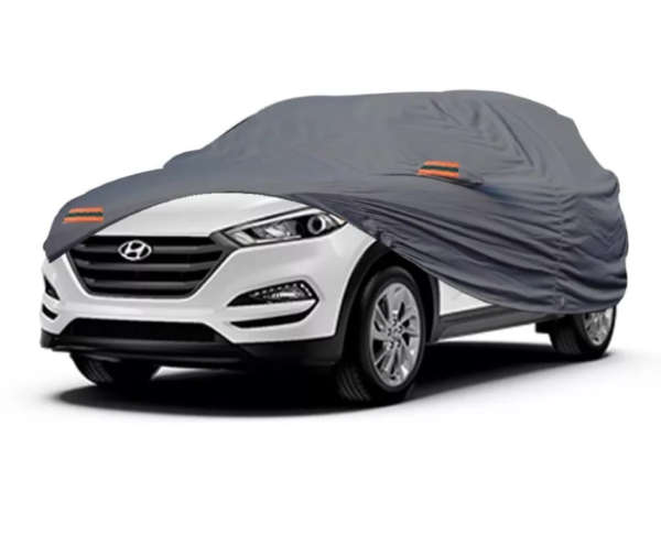 COBERTOR DE CAMIONETA HYUNDAI TUCSON DE LINO IMPERMEABLE Y ALGODÓN AFELPADO POR DENTRO