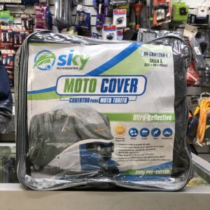 COBERTOR DE MOTO TORITO DE LINO IMPERMEABLE Y ALGODÓN AFELPADO POR DENTRO (resistente al agua, sol, polvo entre otros)