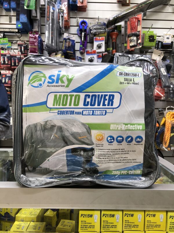 COBERTOR DE MOTO TORITO DE LINO IMPERMEABLE Y ALGODÓN AFELPADO POR DENTRO (resistente al agua, sol, polvo entre otros)