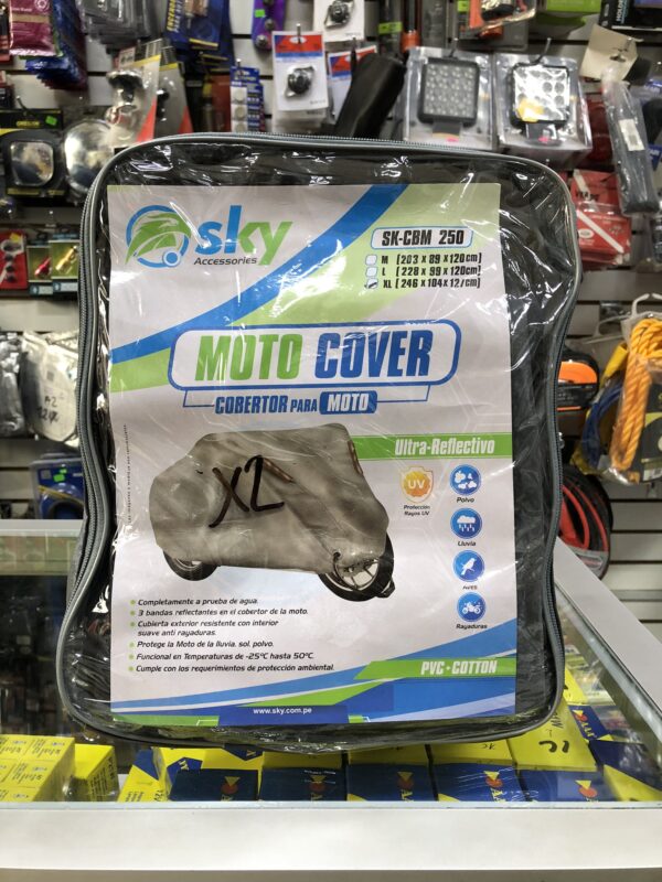 COBERTOR DE MOTO LINEAL O ELECTRÍCA DE LINO IMPERMEABLE Y ALGODÓN AFELPADO POR DENTRO (resistente al agua, sol, polvo entre otros)