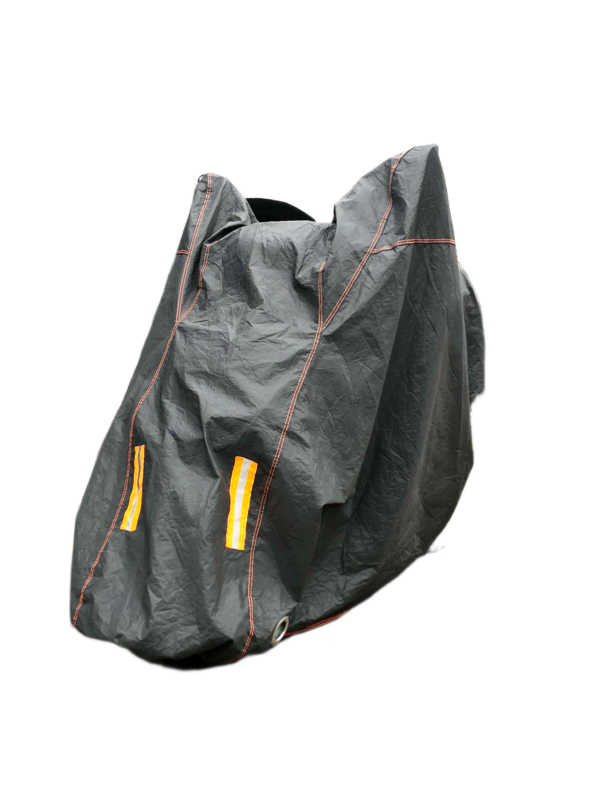 COBERTOR DE MOTO LINEAL O ELECTRÍCA DE LINO IMPERMEABLE Y ALGODÓN AFELPADO POR DENTRO (resistente al agua, sol, polvo entre otros)