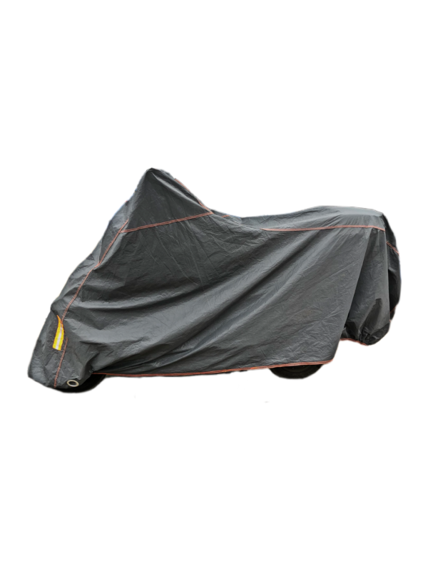 COBERTOR DE MOTO LINEAL O ELECTRÍCA DE LINO IMPERMEABLE Y ALGODÓN AFELPADO POR DENTRO (resistente al agua, sol, polvo entre otros)